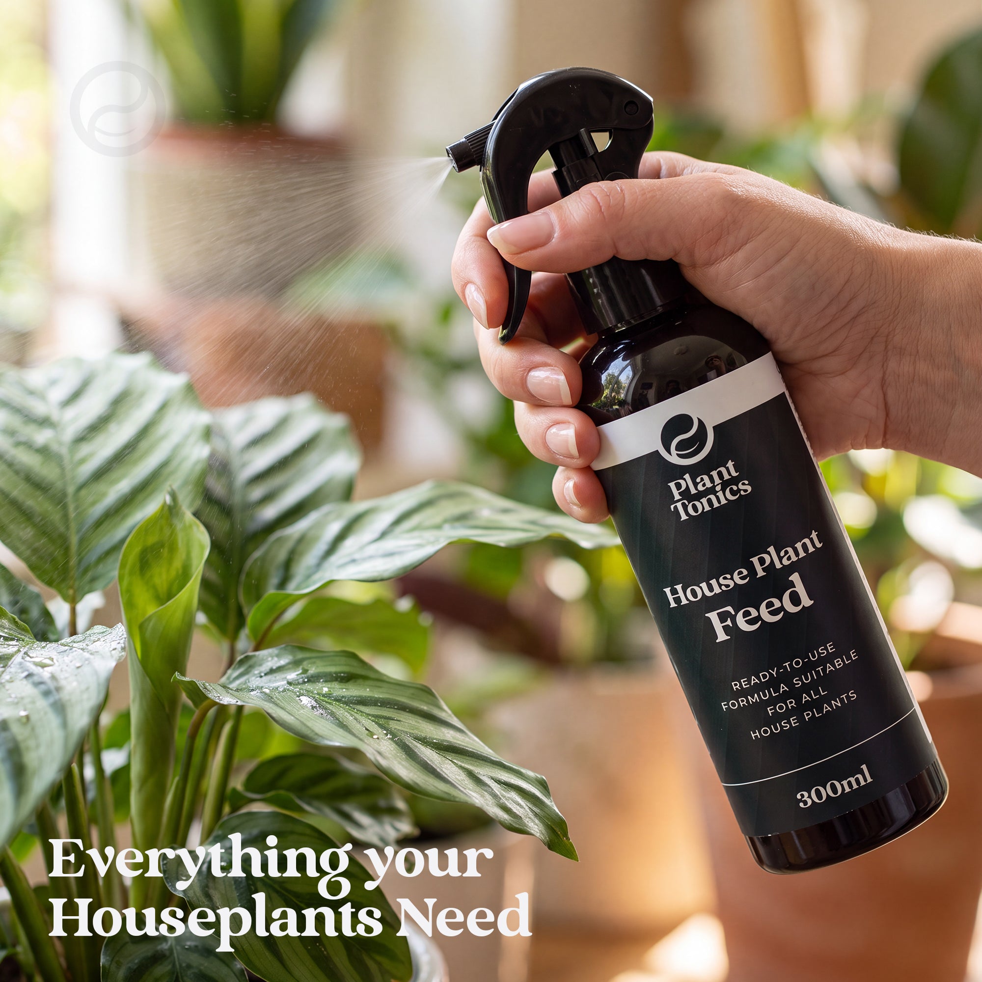 Plant Tonics House Plant Feed ready-to-use 300ml houseplant fertiliser spray
