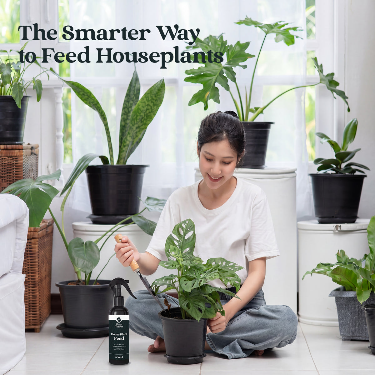 Plant Tonics House Plant Feed ready-to-use 300ml houseplant fertiliser spray