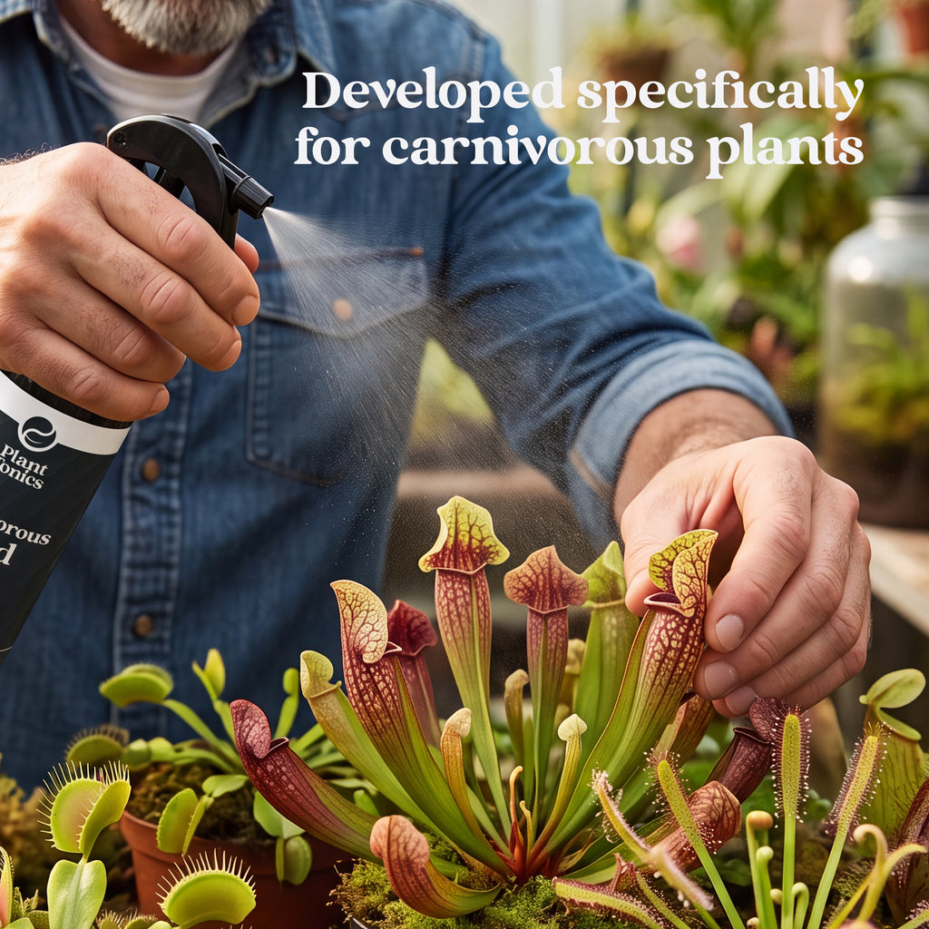 Plant Tonics Carnivorous Plant Feed ready-to-use 300ml spray for Venus Flytraps and Pitcher plants