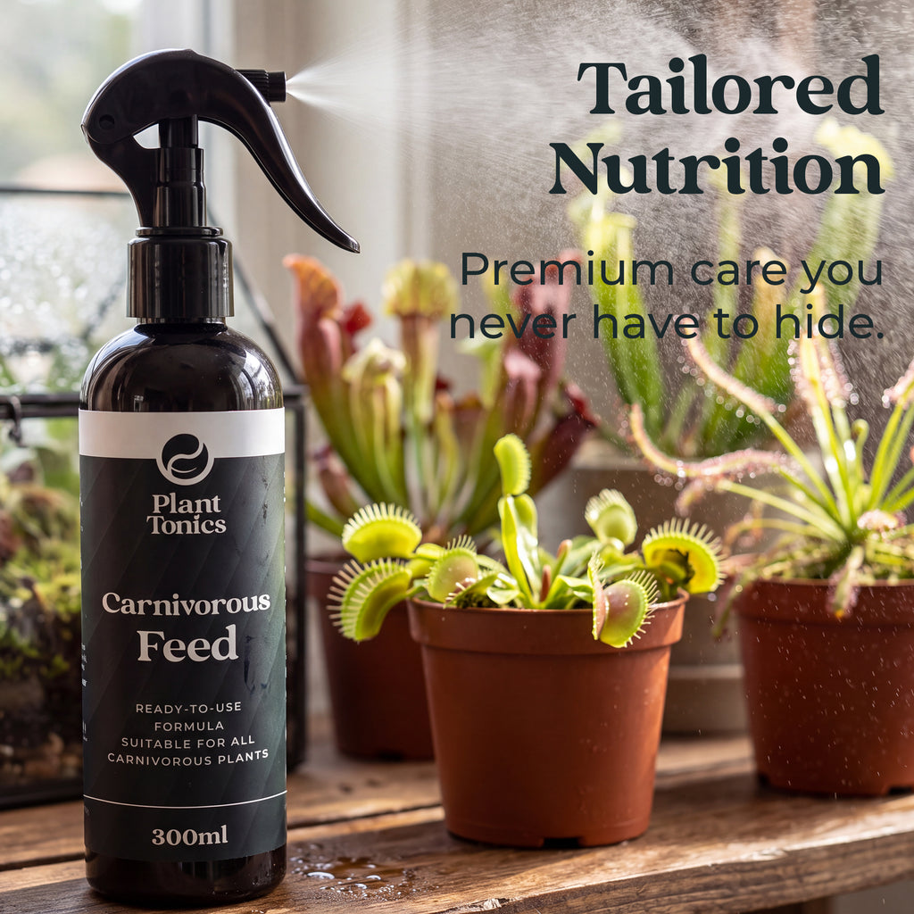 Plant Tonics Carnivorous Plant Feed ready-to-use 300ml spray for Venus Flytraps and Pitcher plants