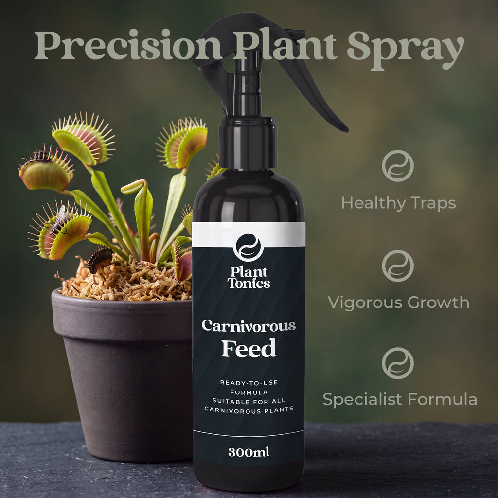 Plant Tonics Carnivorous Plant Feed ready-to-use 300ml spray for Venus Flytraps and Pitcher plants