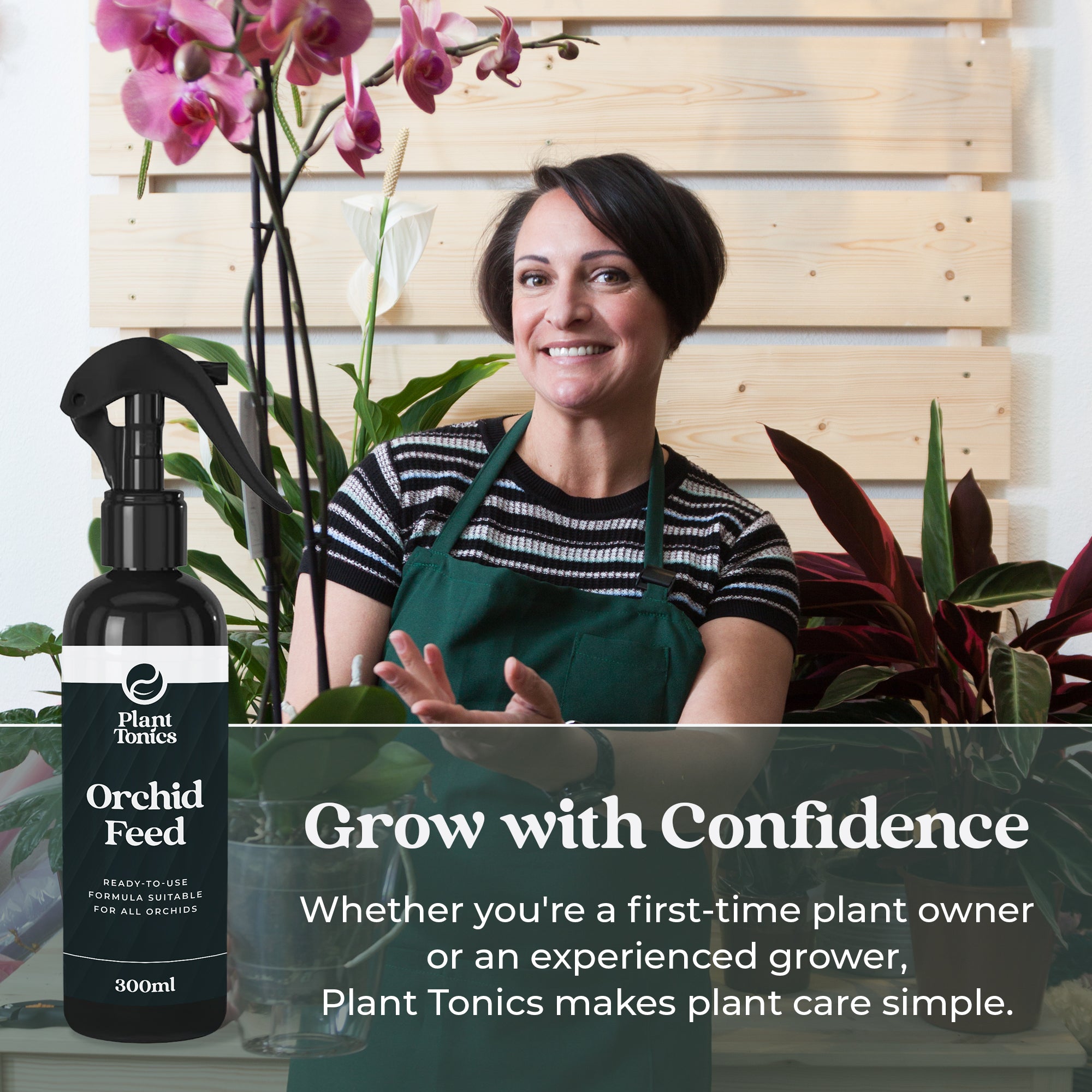 Plant Tonics Orchid Feed ready-to-use 300ml orchid fertiliser spray